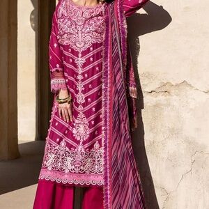 New 3 piece Pakistani dress Sonia Nasir lawn xl